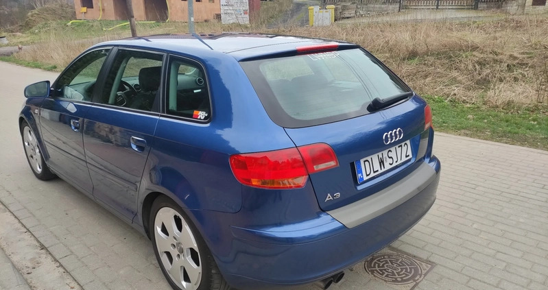 Audi A3 cena 21000 przebieg: 257000, rok produkcji 2007 z Sucha Beskidzka małe 106